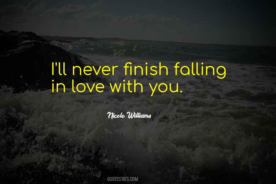 I'm Falling In Love With You Quotes #467459