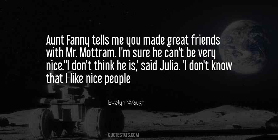 Quotes About Fanny #1394573