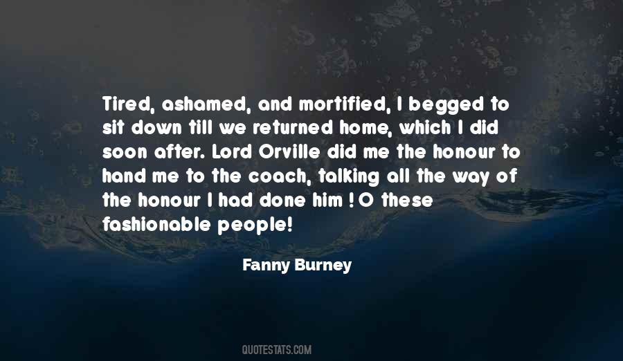 Quotes About Fanny #47725