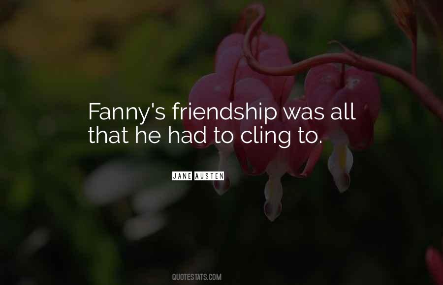 Quotes About Fanny #684919