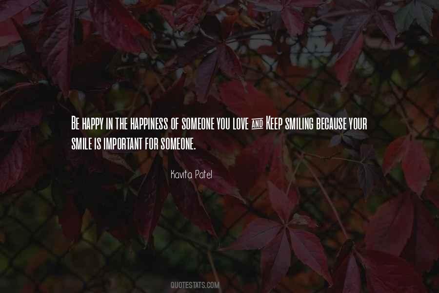 I'm Going To Keep Smiling Quotes #450709