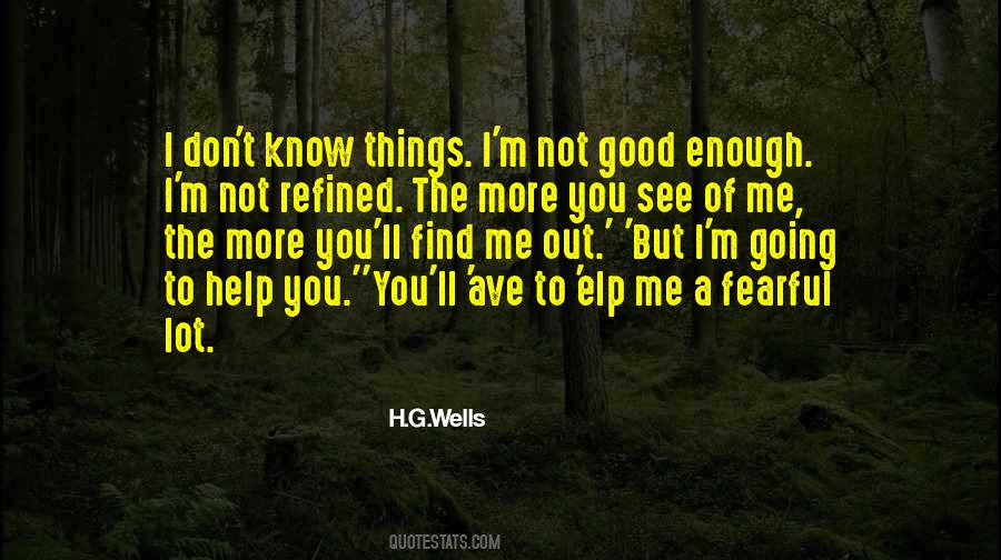 I'm Good Enough Quotes #159500