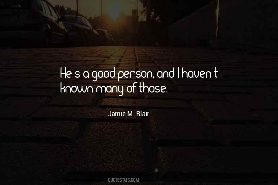 I'm Good Person Quotes #506159