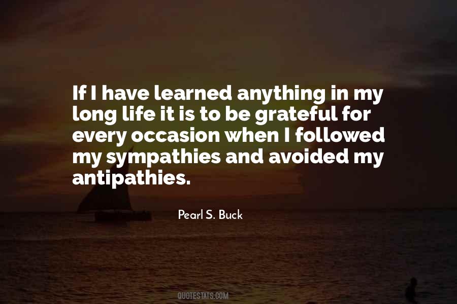 I'm Grateful For My Life Quotes #1243418