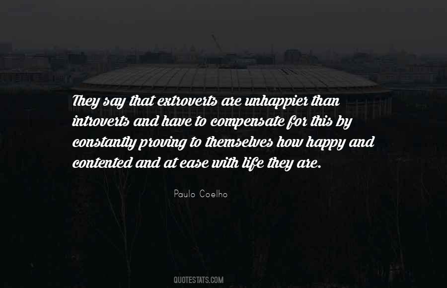 I'm Happy And Contented Quotes #1766362