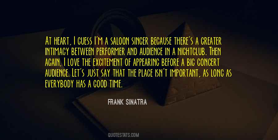 I'm In A Good Place Quotes #1381663