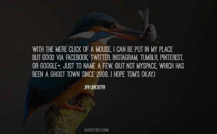 I'm In A Good Place Quotes #415806
