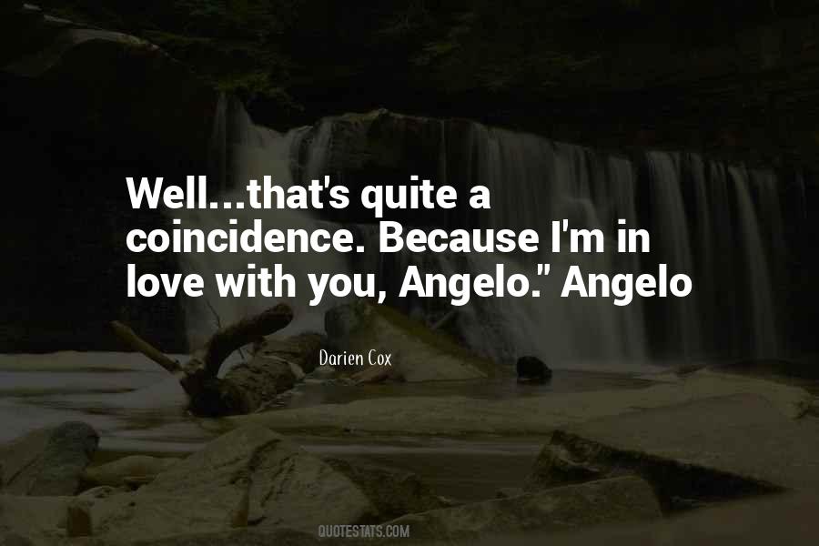 I'm In Love With You Because Quotes #580033