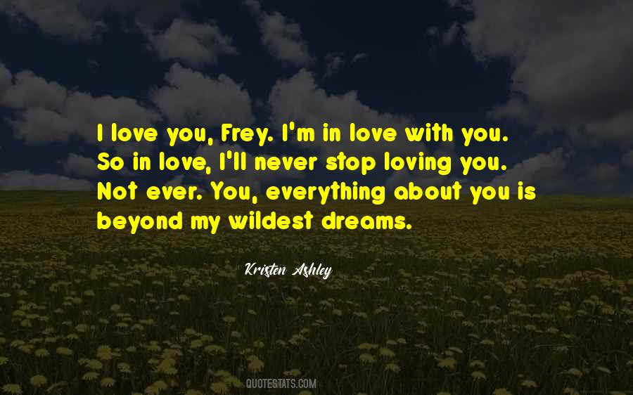 I'm In Love With You Quotes #1168811