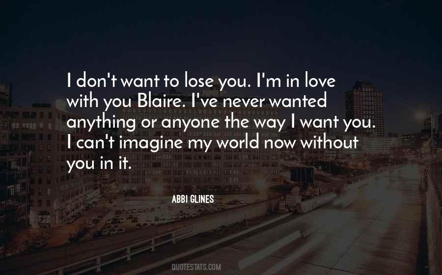 I'm In Love With You Quotes #147574