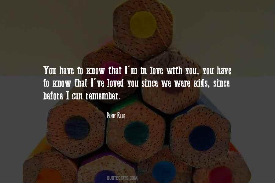 I'm In Love With You Quotes #1823736