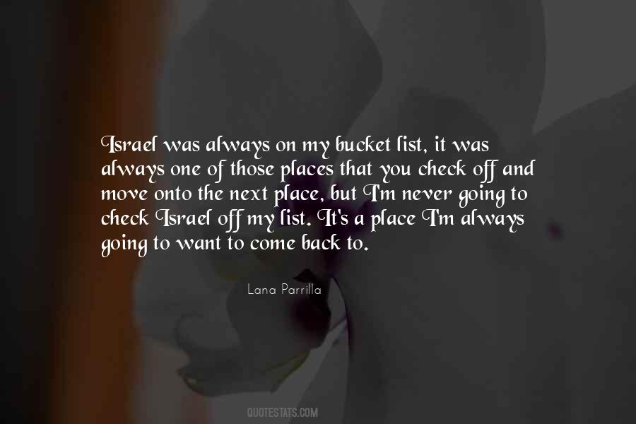 I'm Never Going Back Quotes #864045