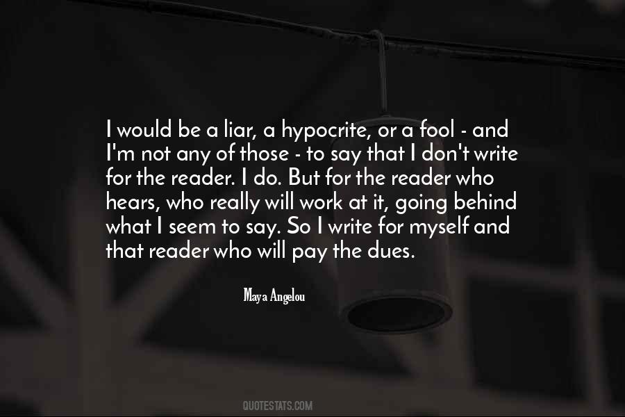 I'm Not A Fool Quotes #1475769