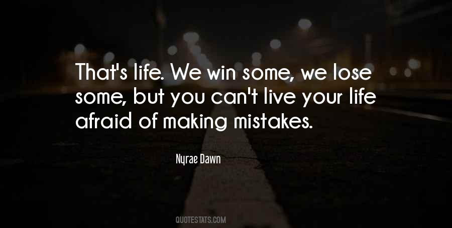 I'm Not Afraid To Lose You Quotes #800930