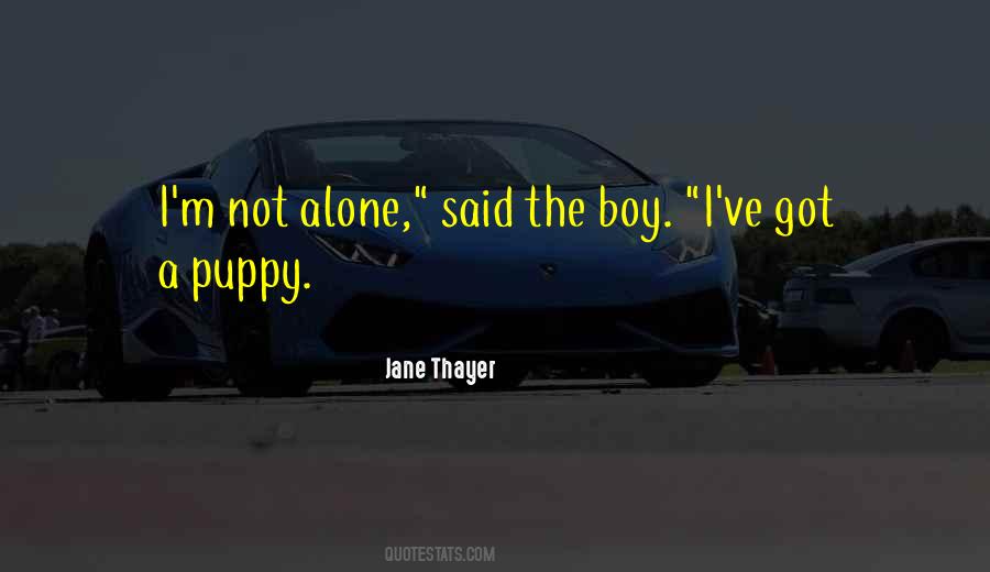 I'm Not Alone Quotes #1553970