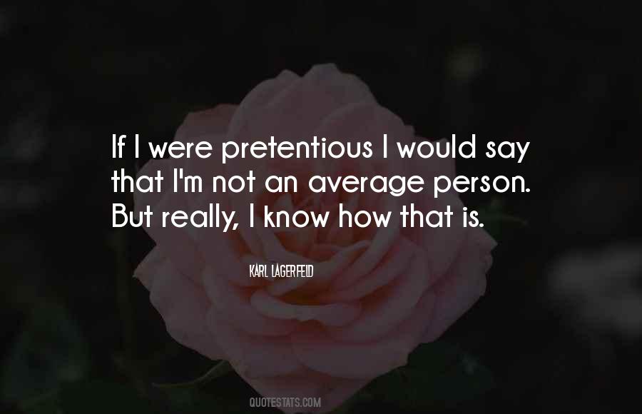 I'm Not Average Quotes #1346209