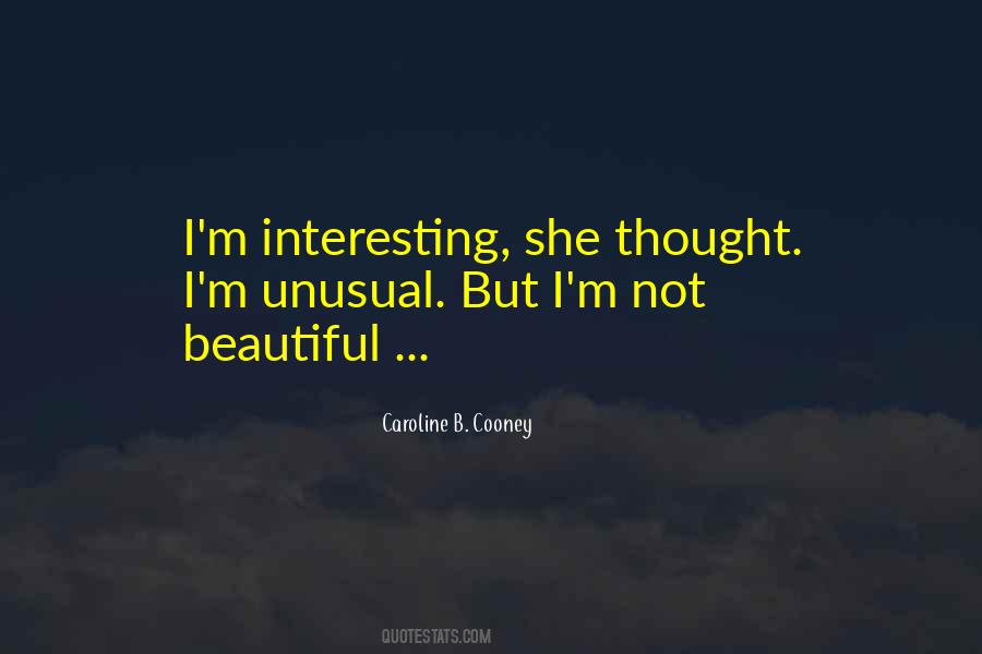 I'm Not Beautiful But Quotes #551874