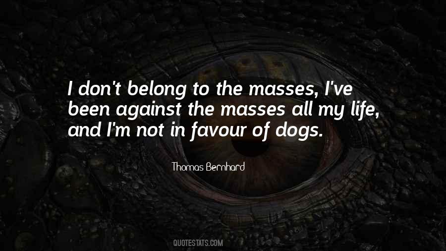 I'm Not Belong Quotes #956274