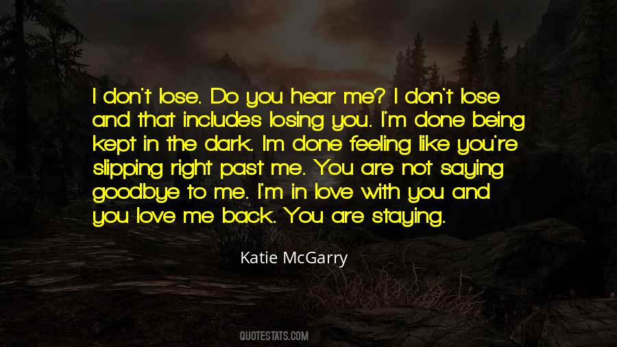 I'm Not Done With You Quotes #1631823