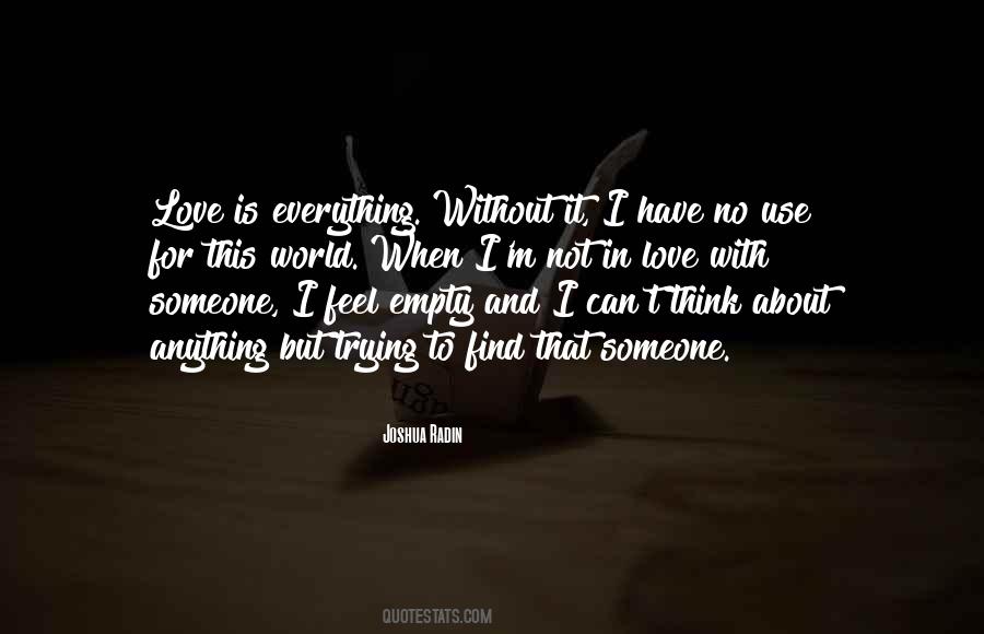 I'm Not In Love Quotes #1178818