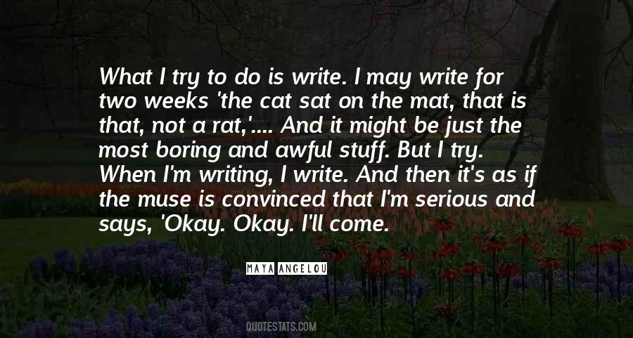 I'm Not Okay Quotes #99708