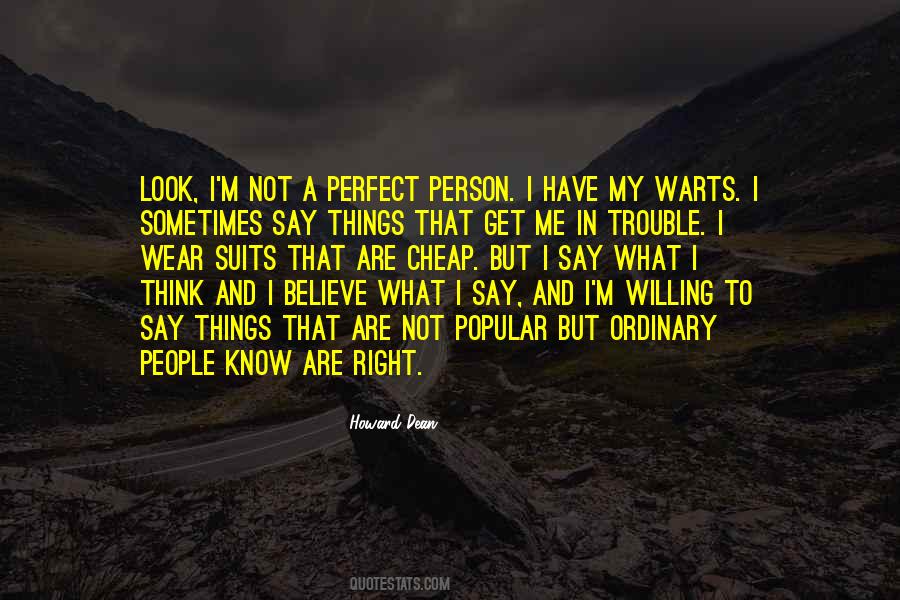 I'm Not Perfect But Quotes #785662