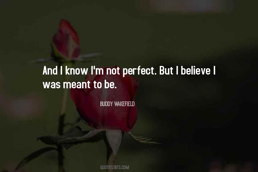 I'm Not Perfect But Quotes #791847