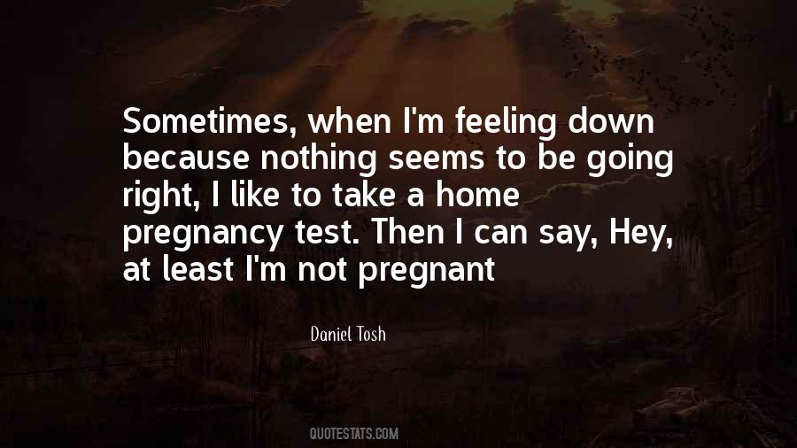 I'm Not Pregnant Quotes #1843169