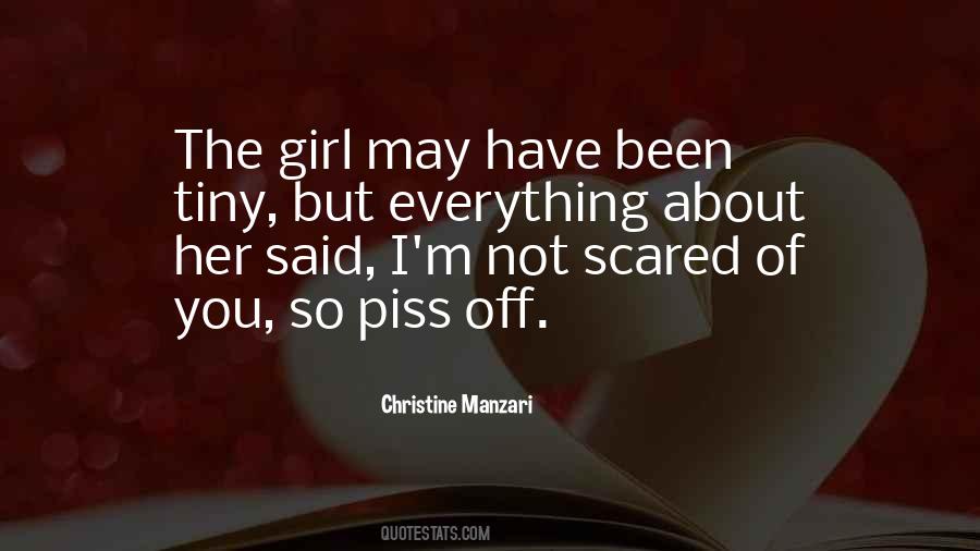 I'm Not Scared Quotes #1596491