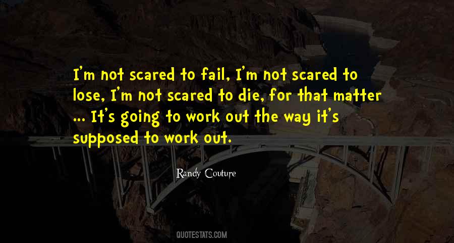 I'm Not Scared To Lose You Quotes #1628400