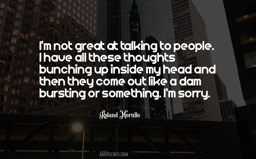I'm Not Sorry Quotes #302578
