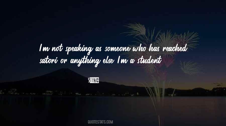 I'm Not Speaking Quotes #687879