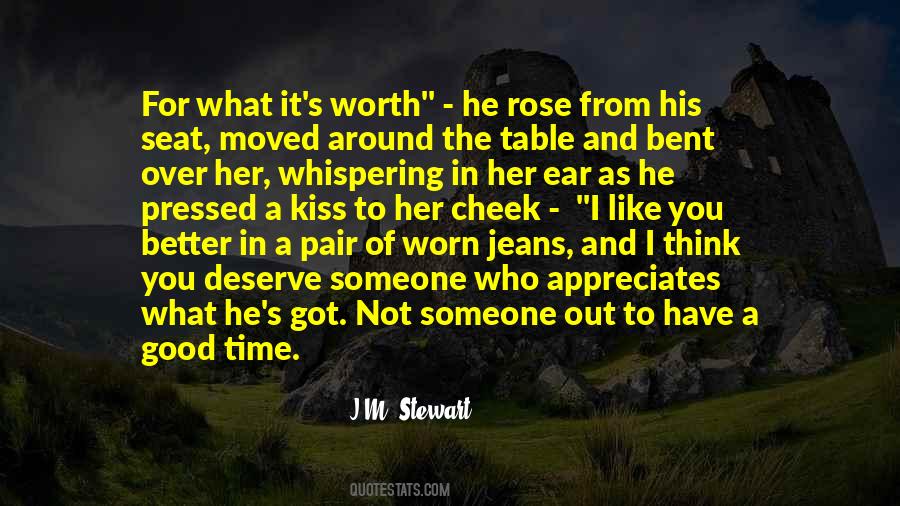 I'm Not Worth It Quotes #1476888