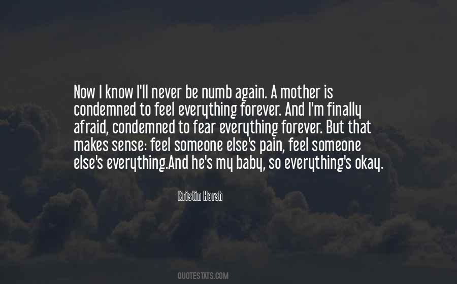 I'm Numb Quotes #774724