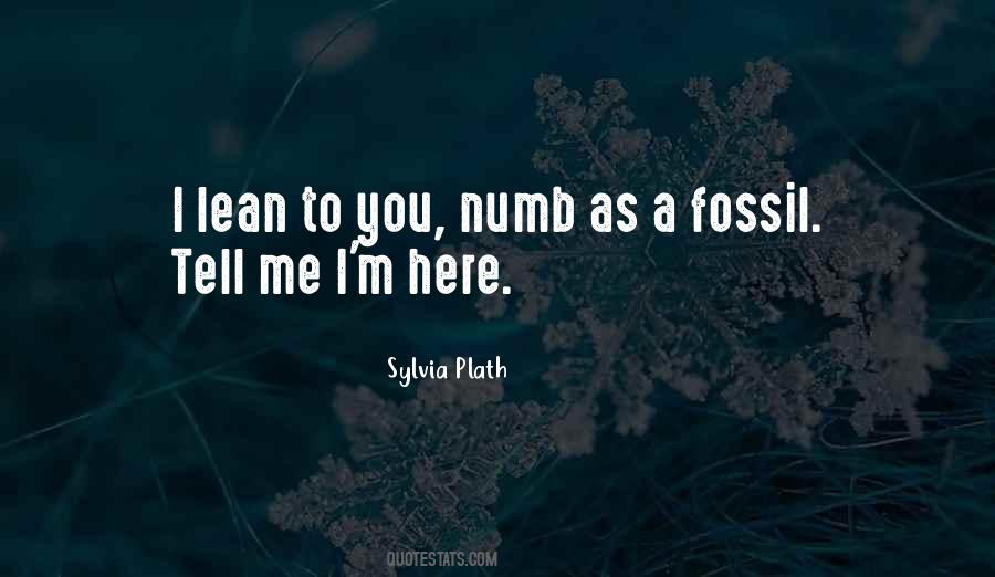 I'm Numb Quotes #963192