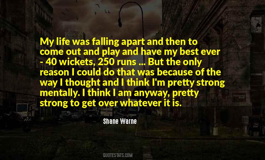 I'm Over Life Quotes #141657