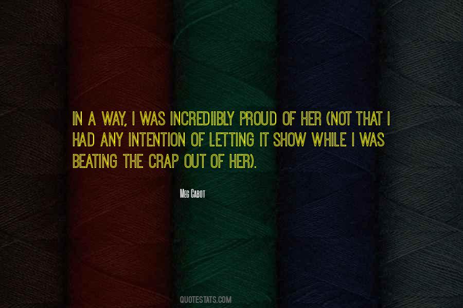 I'm Proud Of Her Quotes #1242127
