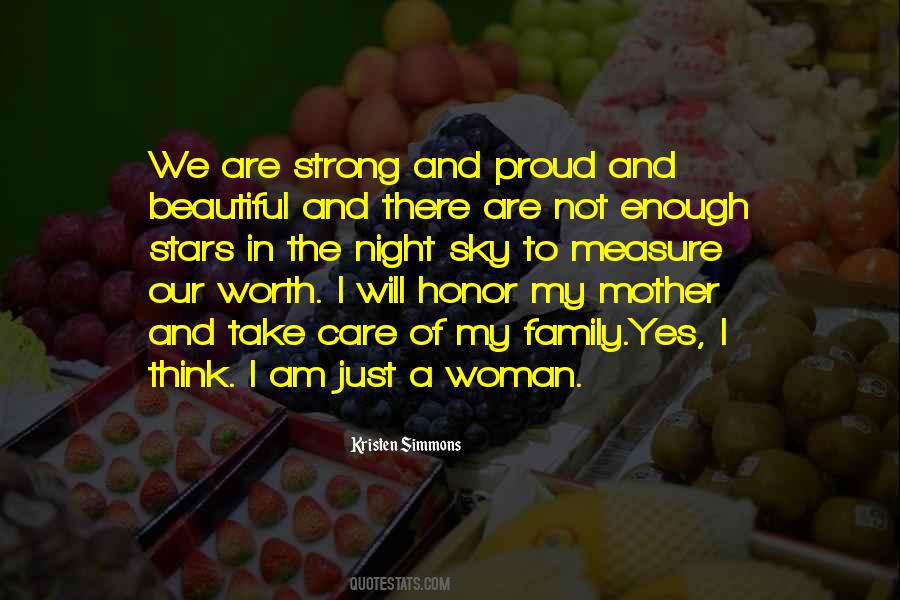 I'm Proud To Be A Woman Quotes #406949