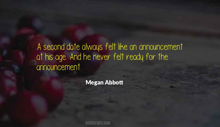 I'm Ready To Date Quotes #1765230
