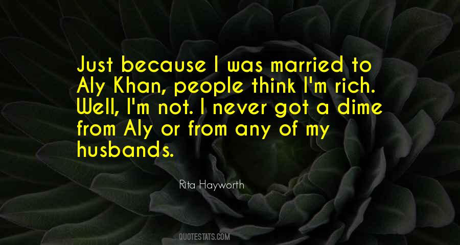 I'm Rich Quotes #1195856