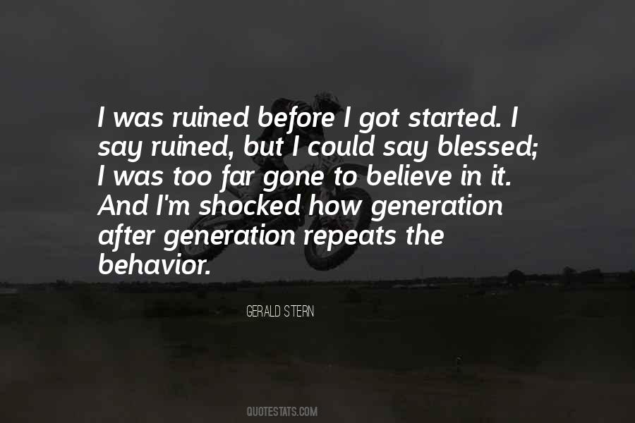I'm Ruined Quotes #638404