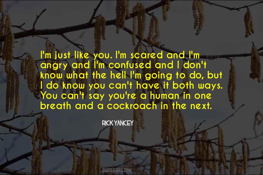 I'm Scared Quotes #1747554