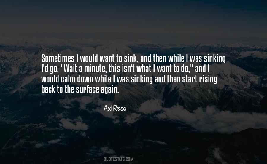 I'm Sinking Quotes #222594