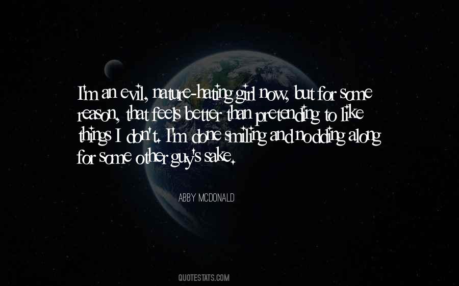 I'm Smiling But Quotes #249135