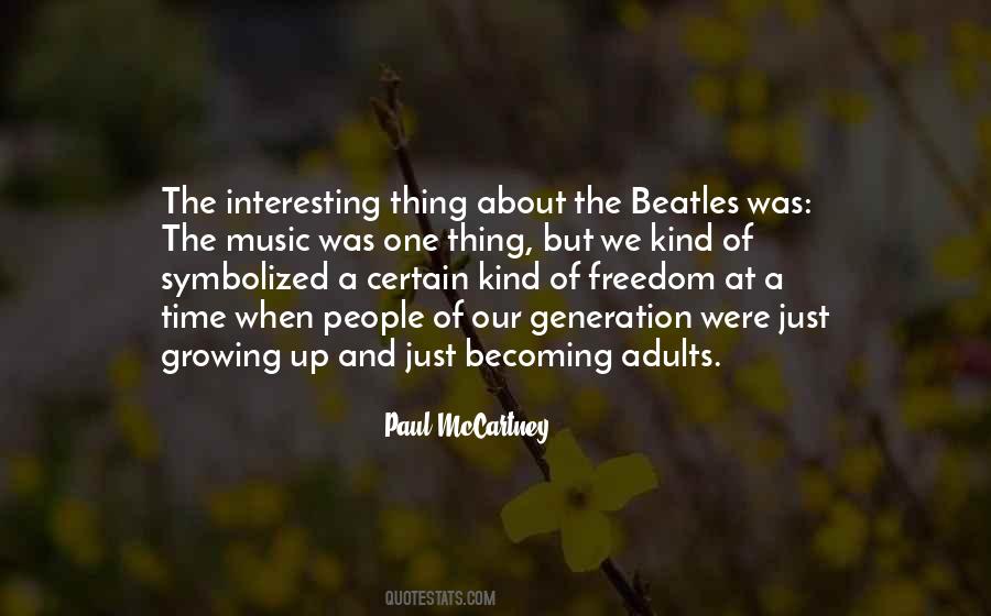 Quotes About The Beatles Music #719045