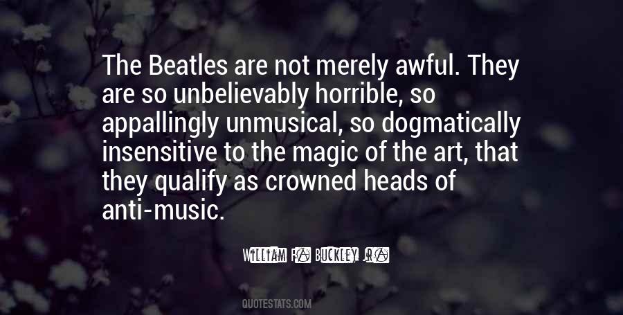 Quotes About The Beatles Music #894595