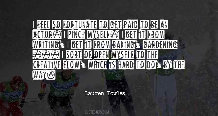 I'm So Fortunate Quotes #153635