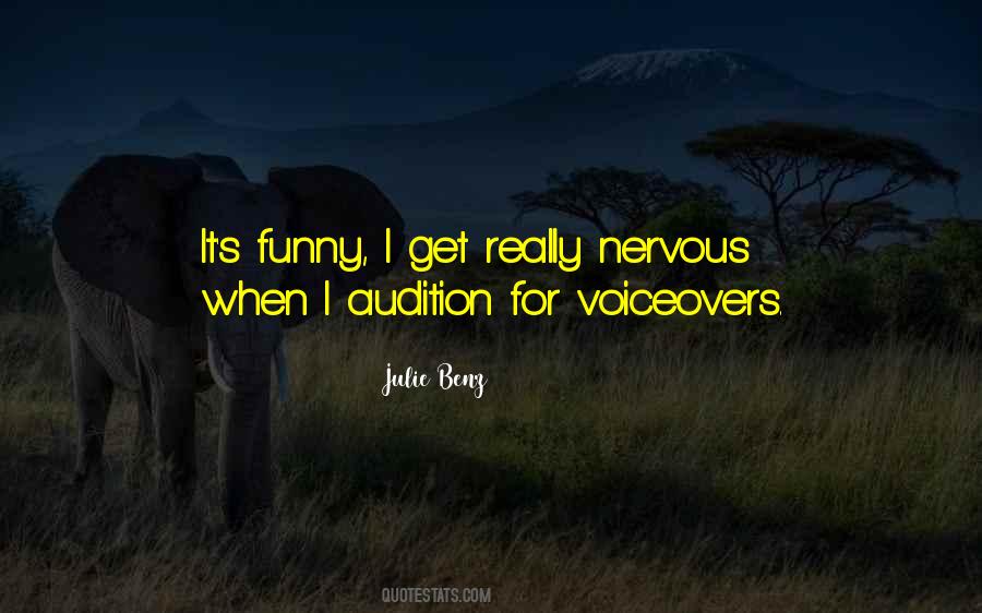 I'm So Nervous Funny Quotes #899691