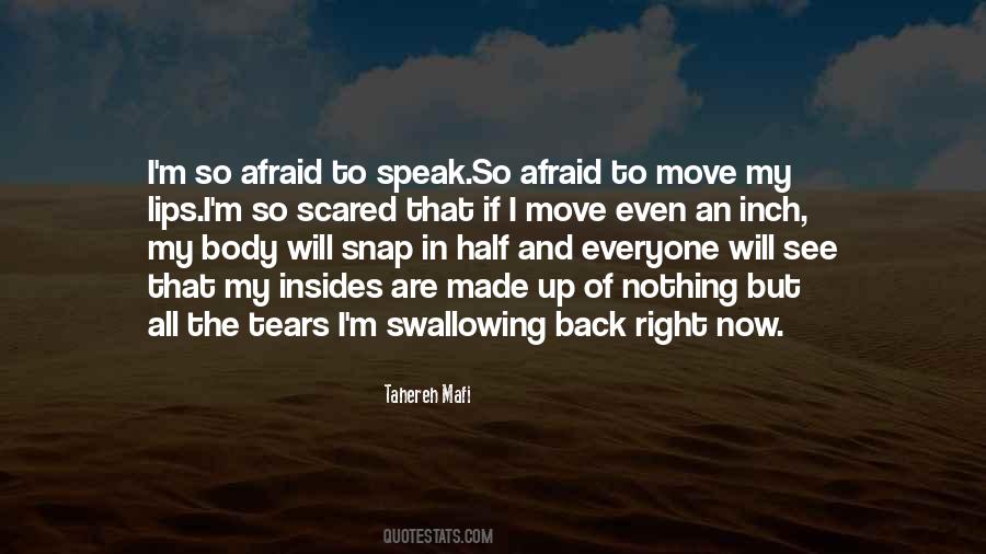 I'm So Scared Quotes #1125329