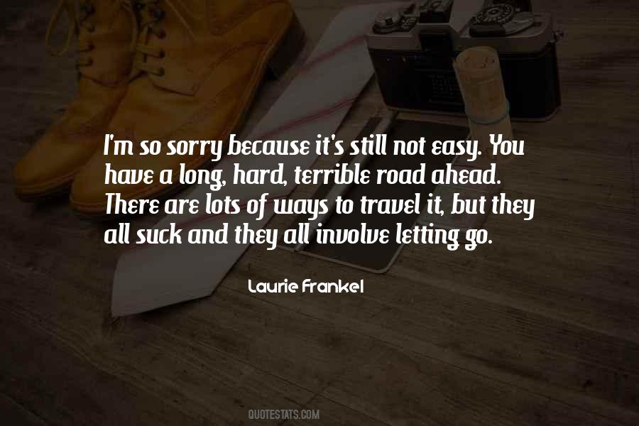 I'm So Sorry Quotes #586876